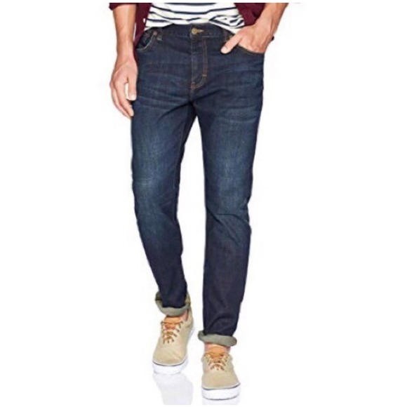 J. Crew Factory The Driggs Slim Fit Flex Jeans Size 32x28 (altered) - Picture 1 of 5